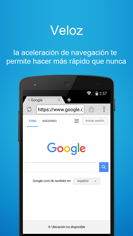 Android application Navi Browser screenshort