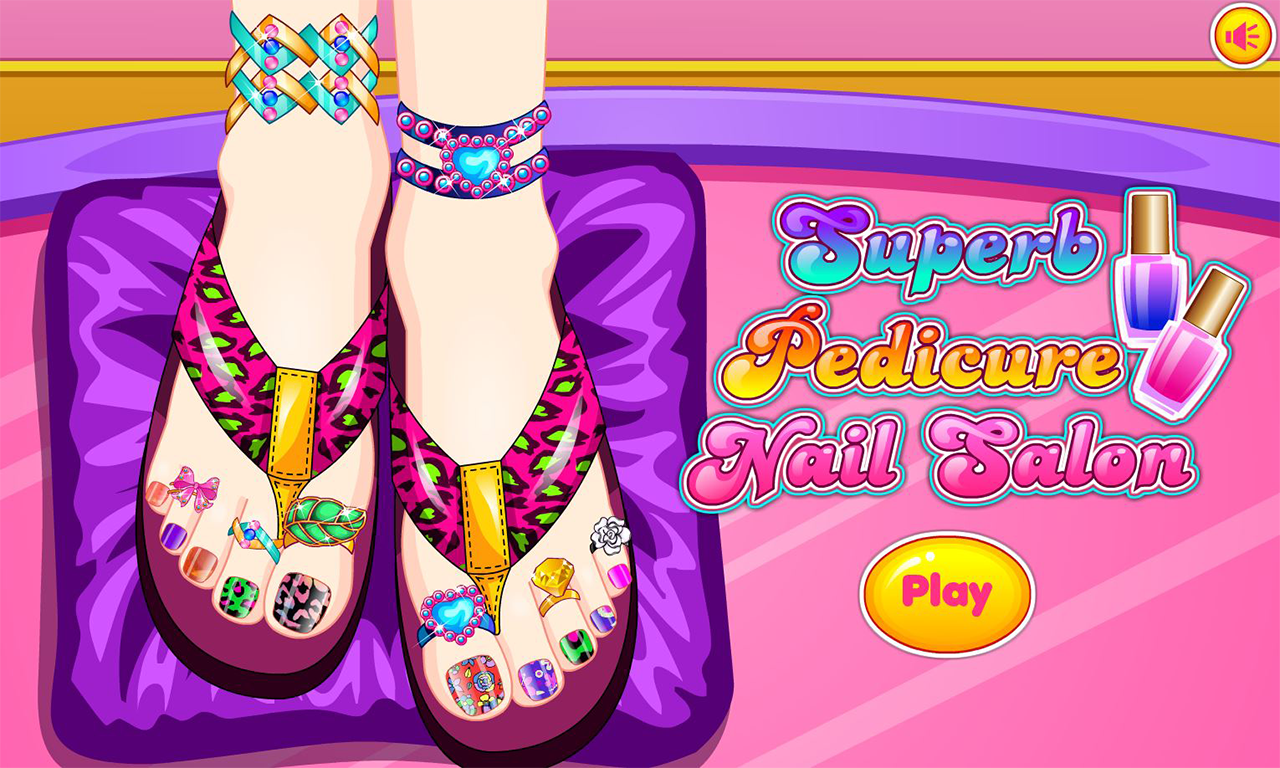 Android application Superb pedicure nail salon screenshort