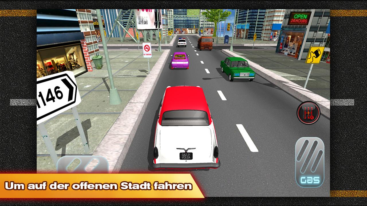 Android application Gaz Volga Simulator PRO screenshort