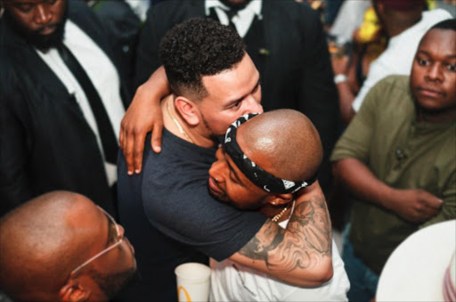 AKA and Cassper at Taboo