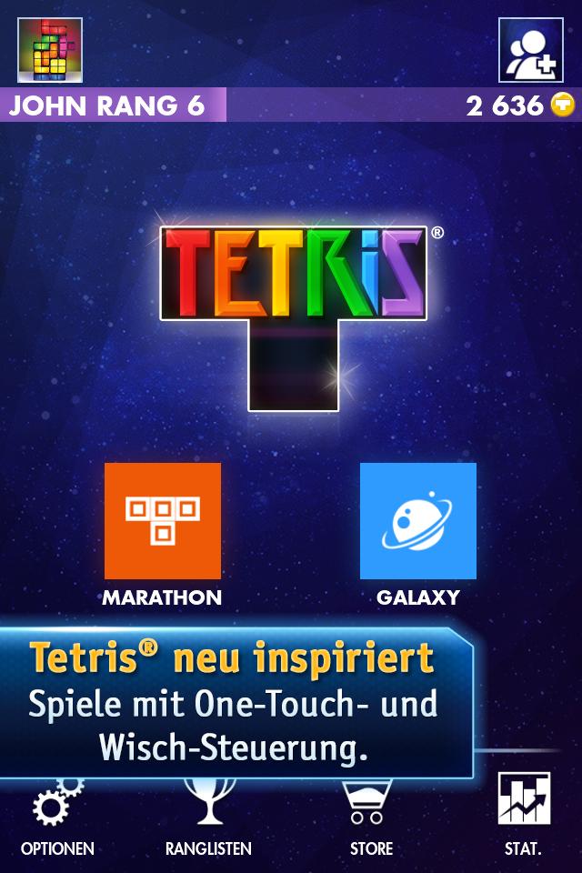 Android application TETRIS® screenshort