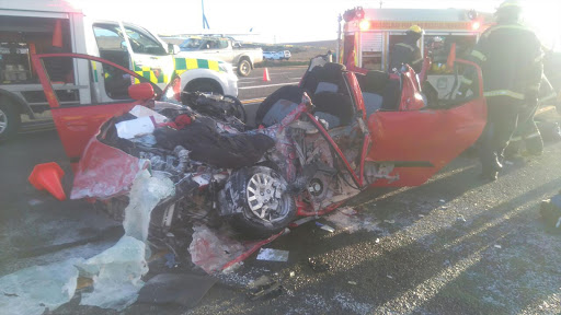Two people were critically injured after a 15-year-old boy in a truck ploughed through a roadblock in Mosselbay in the Western Cape.