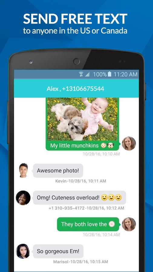 Android application trutext by TruConnect screenshort