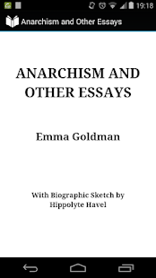 Anarchism and other essays download