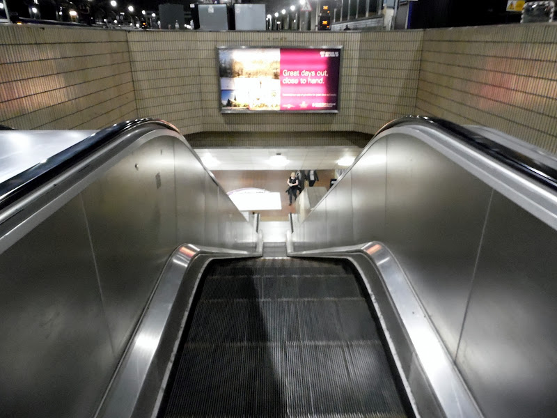 escalated in grand central station