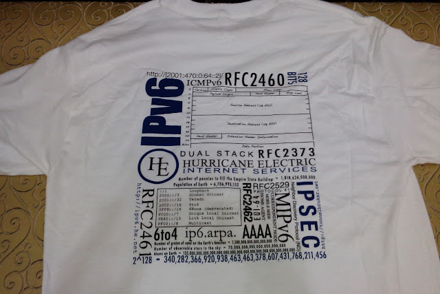 HE IPv6 T-Shirt (back)