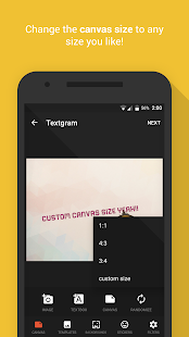 Textgram - write on photos Screenshot