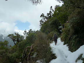 Montée au Alex Knob