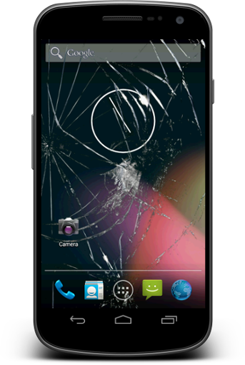 Android application Crack My Screen Prank - No Ads screenshort