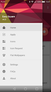   Easy Square - icon pack- screenshot thumbnail   