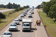 Traffic coming from Limpopo to Pretoria on Easter Monday.