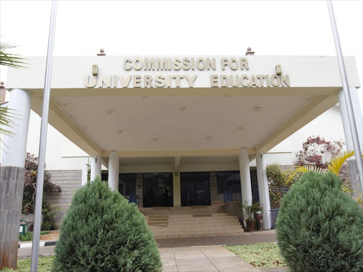 Commission for University Education CUE offices in Gigiri. /MONICAH MWANGI