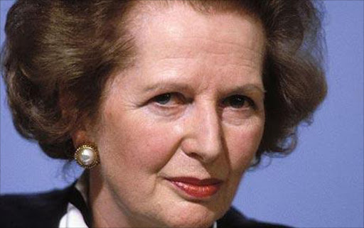 Lady Thatcher. File photo