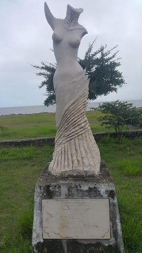 Water Goddness Rising out the Sea