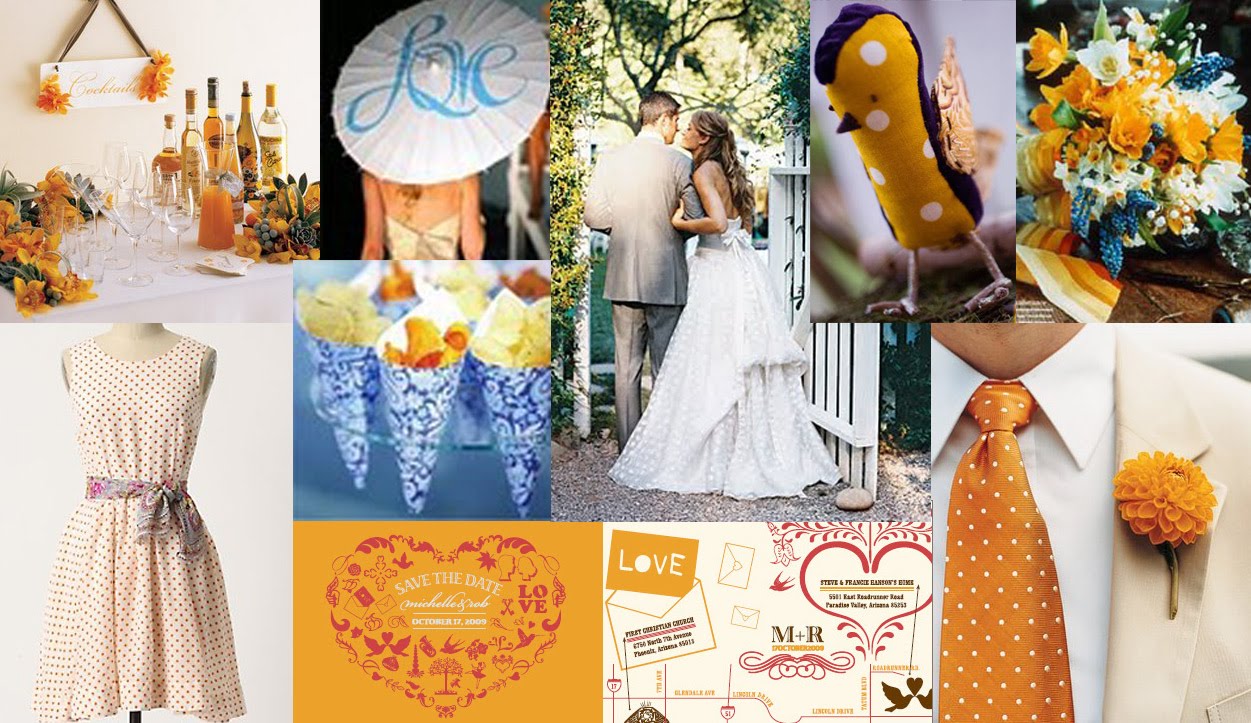 Wedding Colors: Orange and