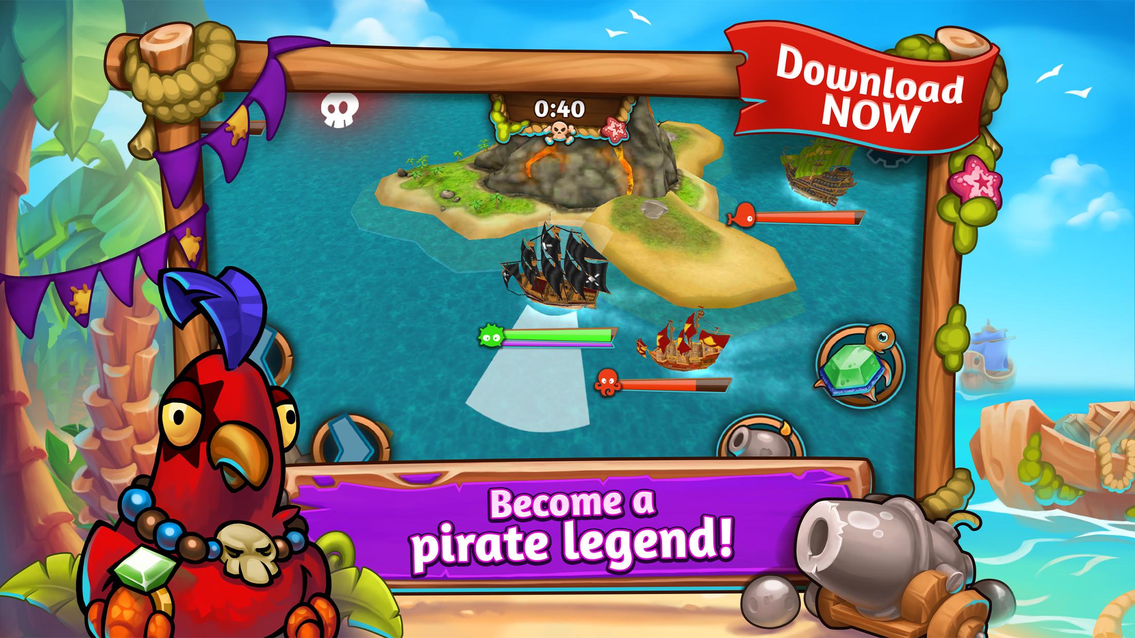 Android application League of Pirates screenshort