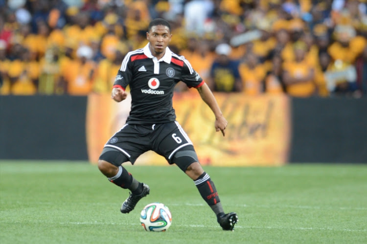 Thandani Ntshumayelo during the Carling Black Label Cup match between Kaizer Chiefs and Orlando Pirates at FNB Stadium on July 26, 2014 in Johannesburg, South Africa.