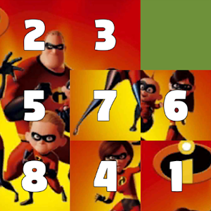 Download Puzzle for : The Incredibles Sliding Puzzle For PC Windows and Mac