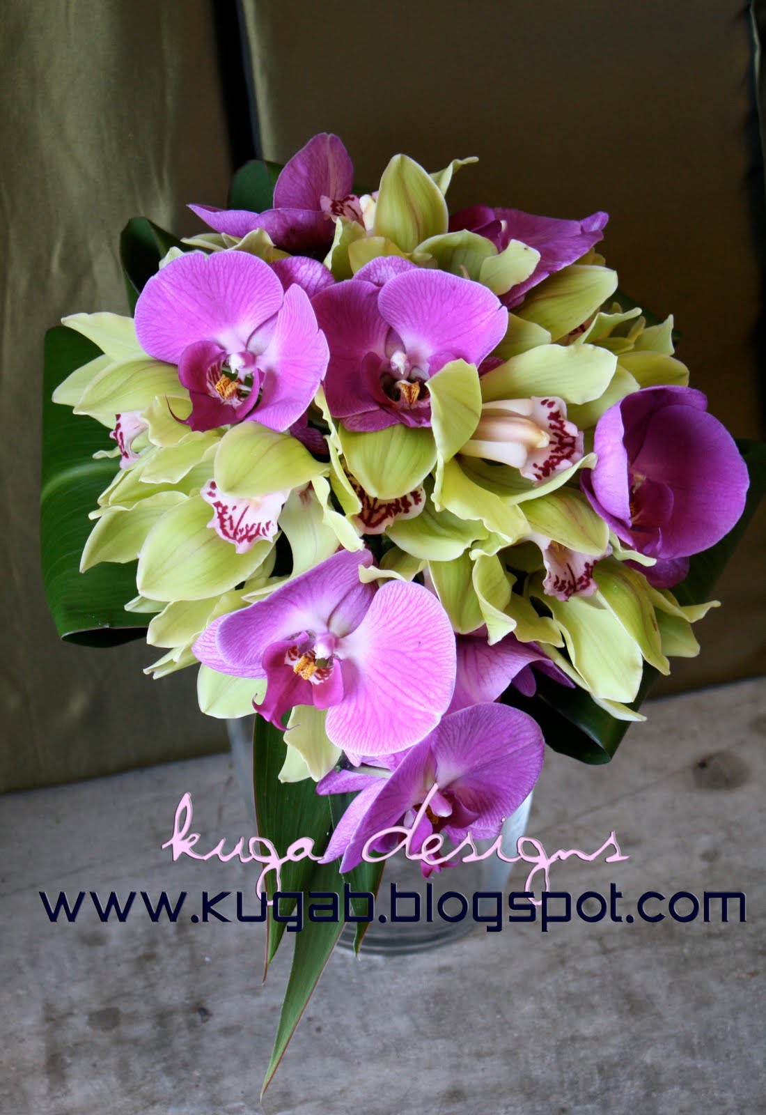 Orchid Wedding Bouquets