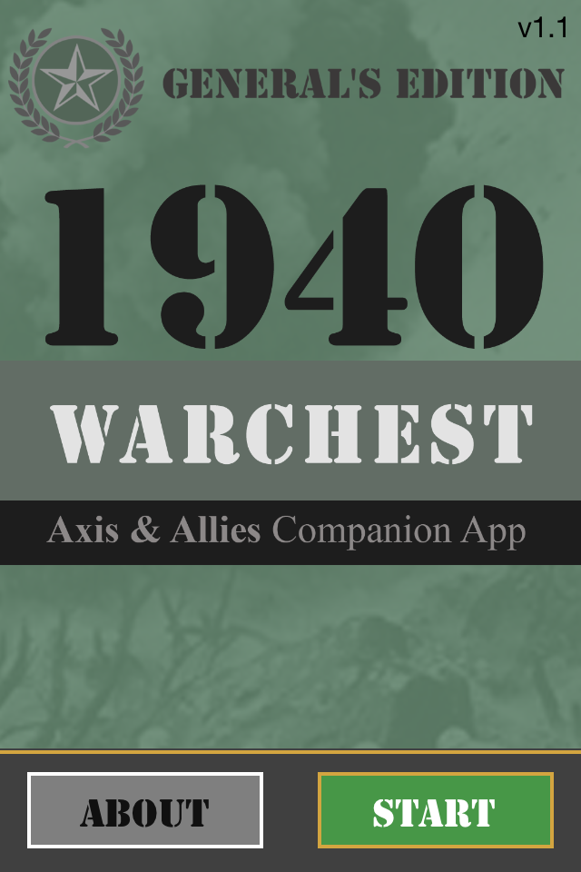 Android application Axis &amp; Allies Warchest GE screenshort
