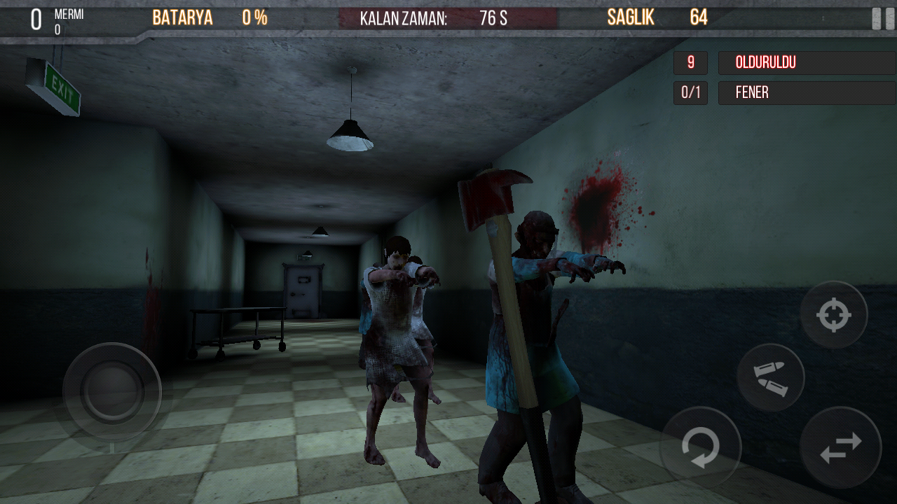 Android application Zombie Hospital Free screenshort