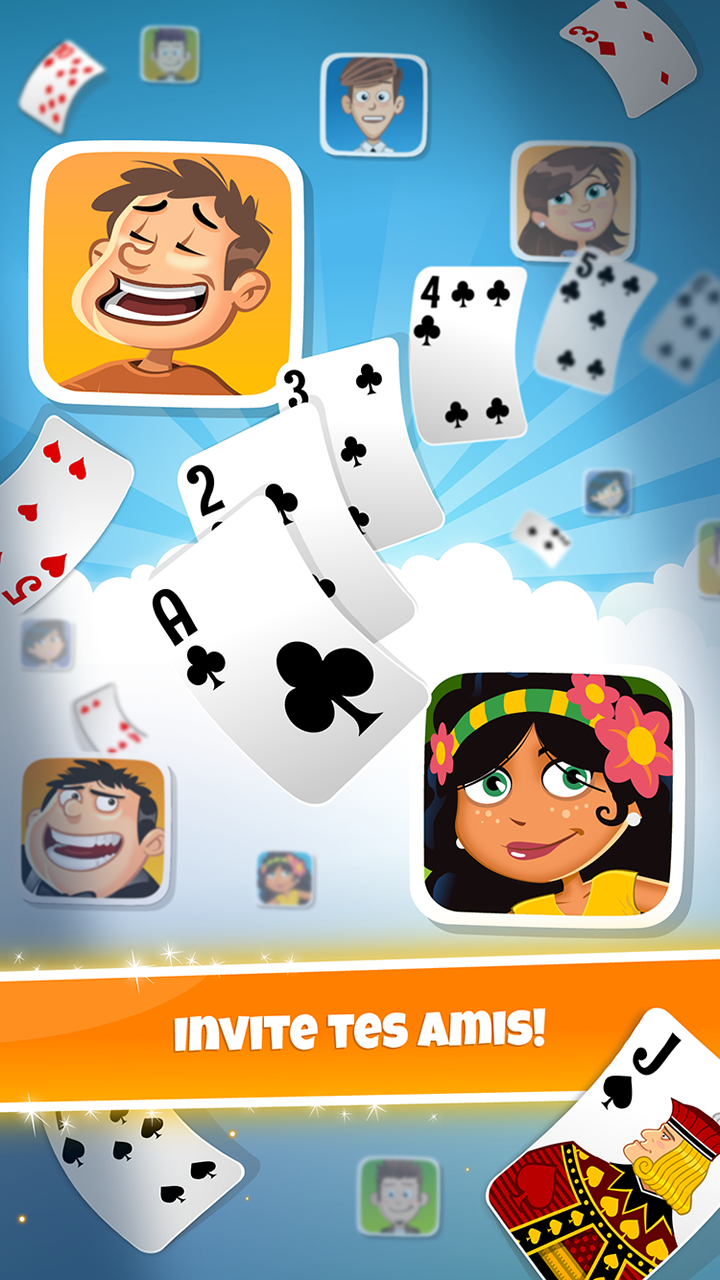 Android application Buraco Loco: card game screenshort