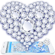 Download Blue Glitter Luxury Diamond Hearts Wallpaper For PC Windows and Mac 1.1.1