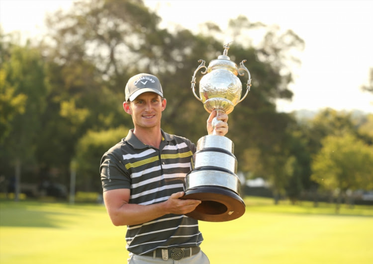 Chris Paisley during the day 4 of the 2018 BMW SA Open Championship at Glendower Golf Club on January 14, 2018 in Johannesburg, South Africa. EDITOR'S NOTE: For free editorial use. Not available for sale. No commercial usage.