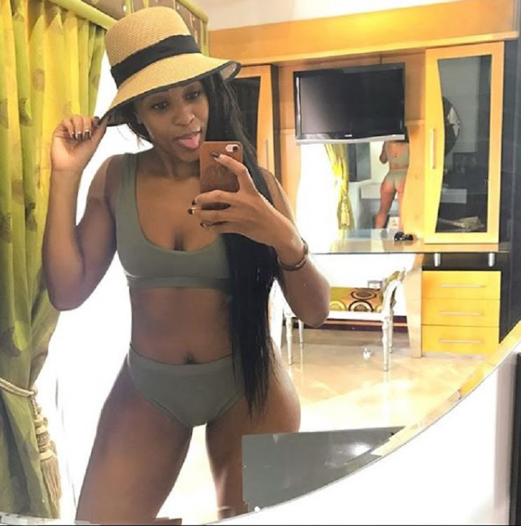 Sbahle Mpisane is on a big health mission and has been showing off her gains on her Instagram account.