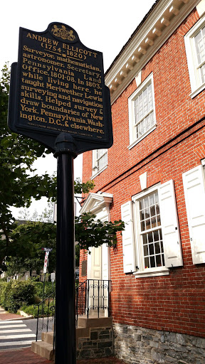 ANDREW ELLICOTT (1754-1820) Surveyor, mathematician, astronomer, Secretary, Pennsylvania Land Office, 1801-08. In 1803, which living there, he taught Meriwether Lewis surveying and...