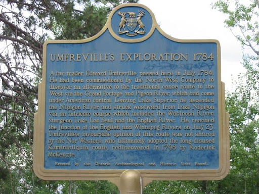 A fur trader, Edward Umfreville, passed here in July, 1784. He had been commissioned by the North West Company to discover an alternative to the traditional canoe route to the West via the Grand...