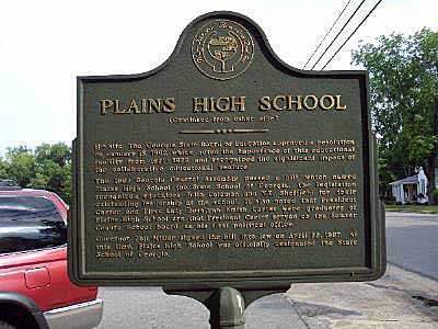(Continued from other side) the site. The Georgia State Board of Education approved a resolution on January 15, 1997, which noted the importance of this educational facility from 1921 - 1979 and...