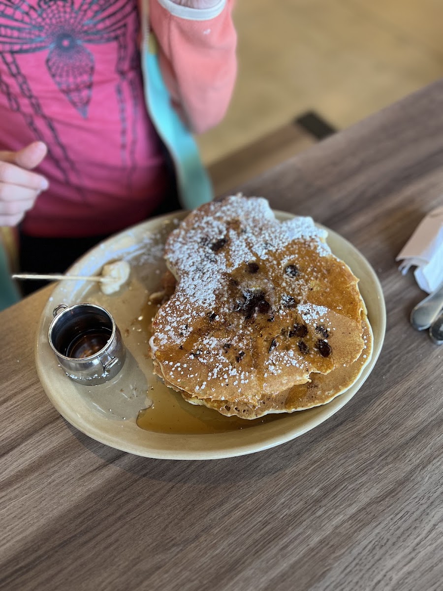 Chocolate chip gd pancakes