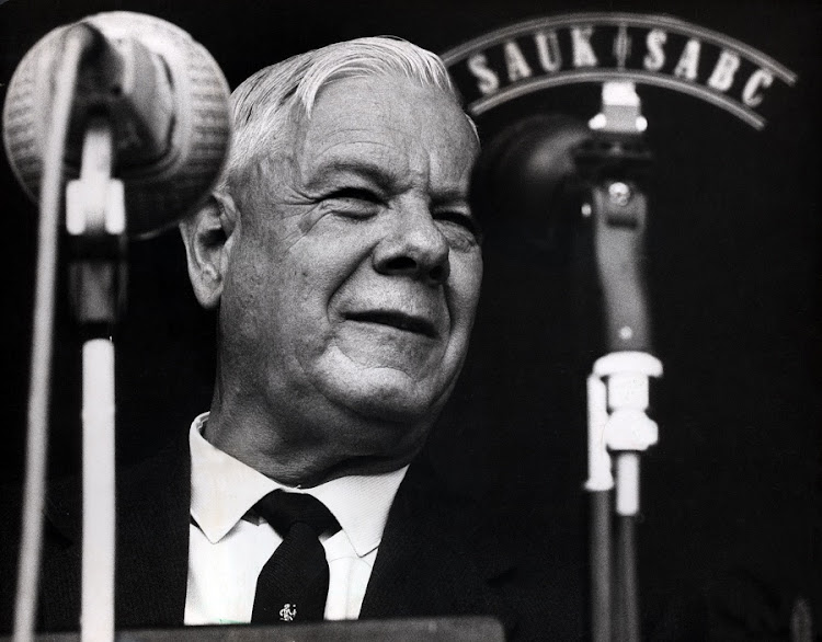 Former SA prime minister Hendrik Verwoerd. Picture: SUPPLIED