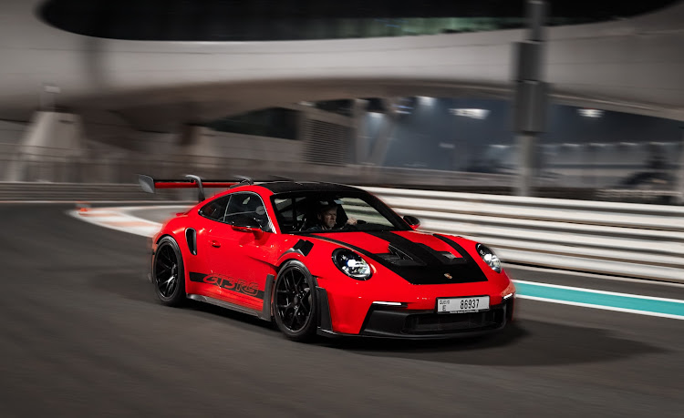 The new Porsche GT3 RS comes alive on a racetrack.