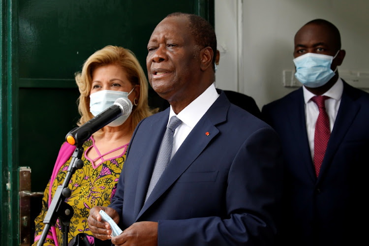 Ivory Coast President Alassane Ouattara.