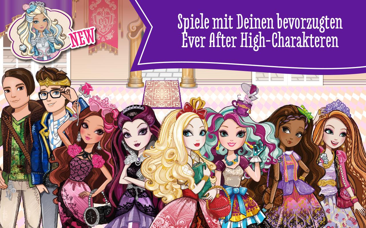 Android application Ever After High™Tea Party Dash screenshort