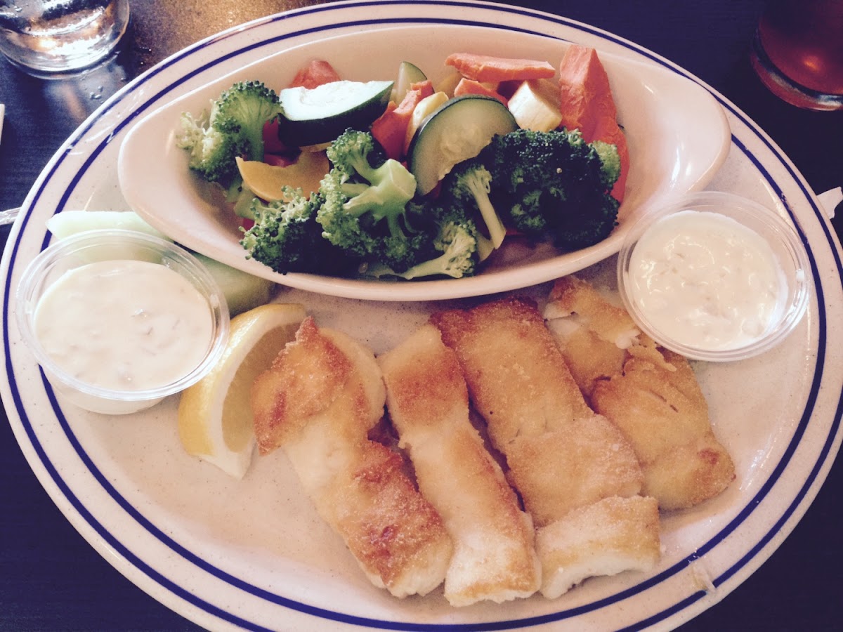 Cod Fish with Steamed Vegetables