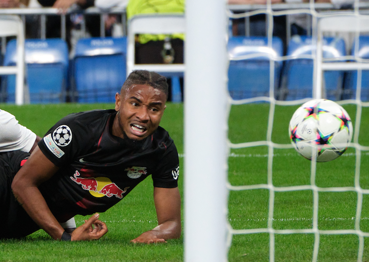 Chelsea’s Christopher Nkunku during his days at RB Leipzig