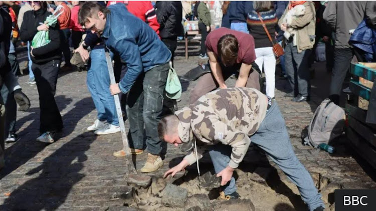 Local residents are trying to reclaim Pusher Street