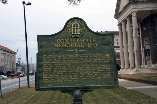 The first Confederate Memorial Day service in Columbus was held on this site (St. Luke Methodist Church) on April 26, 1866. The program was under the auspices of the ladies´ Memorial Association,...