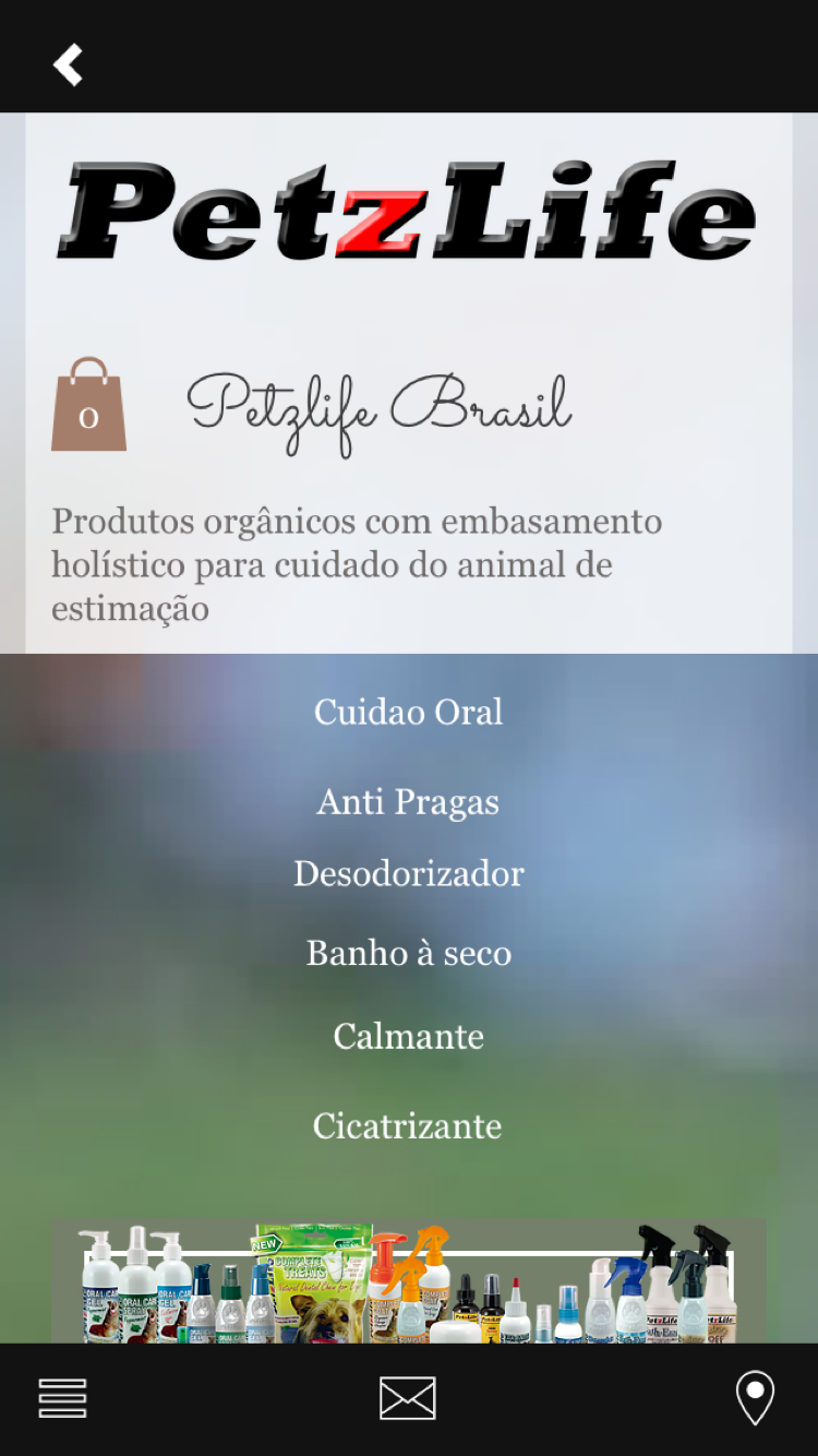 Android application PetzLife Brasil screenshort