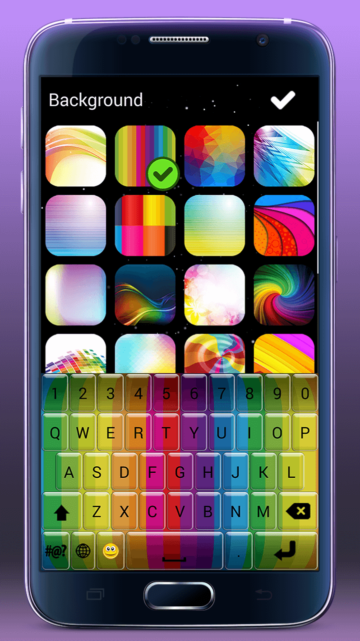 Android application Color Emoji Keyboard screenshort