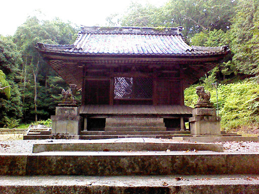 忍海神社　拝殿
