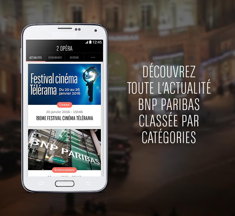 Android application 2 Opéra par BNP Paribas screenshort