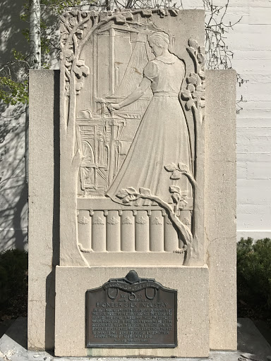 Monument to Utah Pioneer Silk 