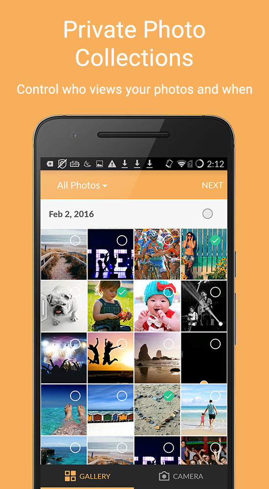 Android application Picaboo Private Photo Sharing screenshort