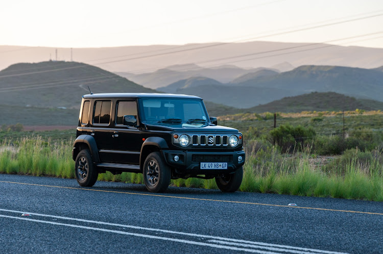 Take things at a slower pace and the Jimny five-door is more than adequate for a long-distance haul.