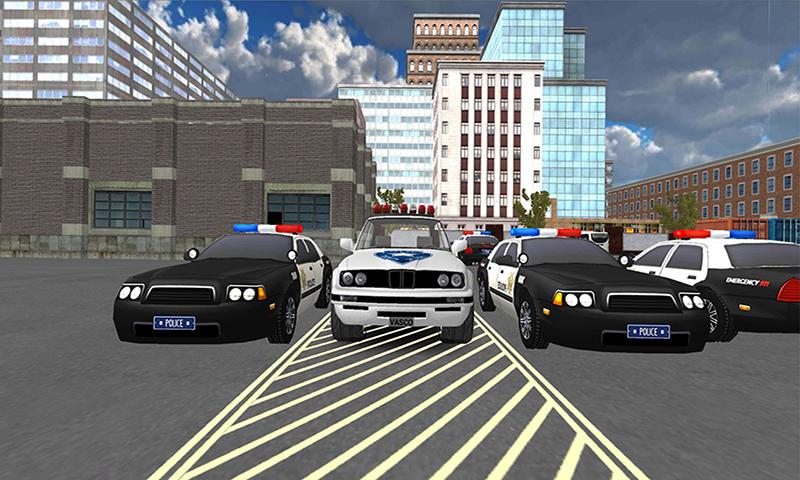 Android application Police Driving School 2016 screenshort