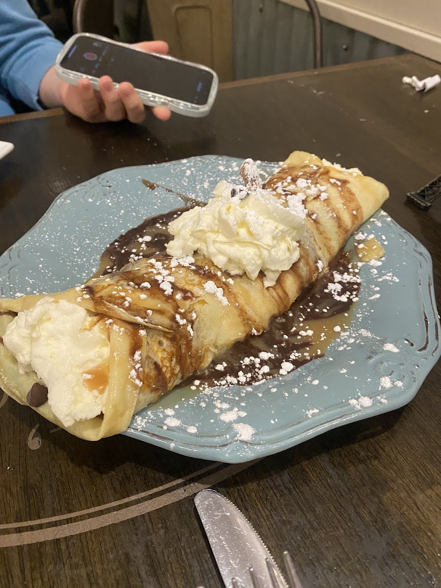 Gluten-Free Crepes at Tifiny's Creperie
